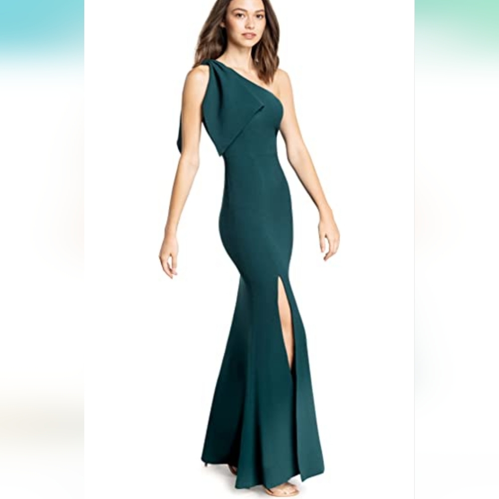 Dress the POPULATION Teal Dress